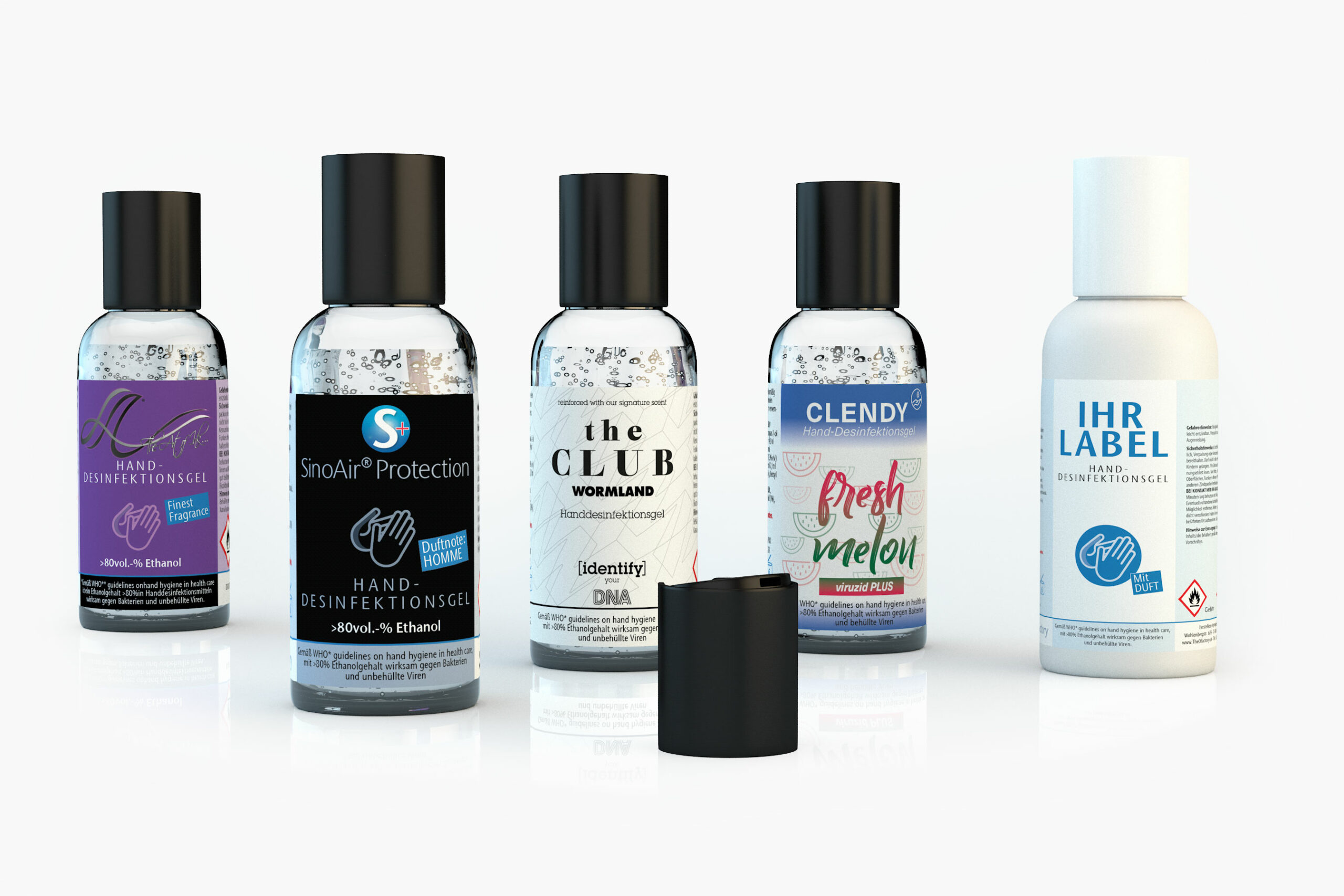 50 ml SinoAir Protection Desinfektion Handgel mit Duft