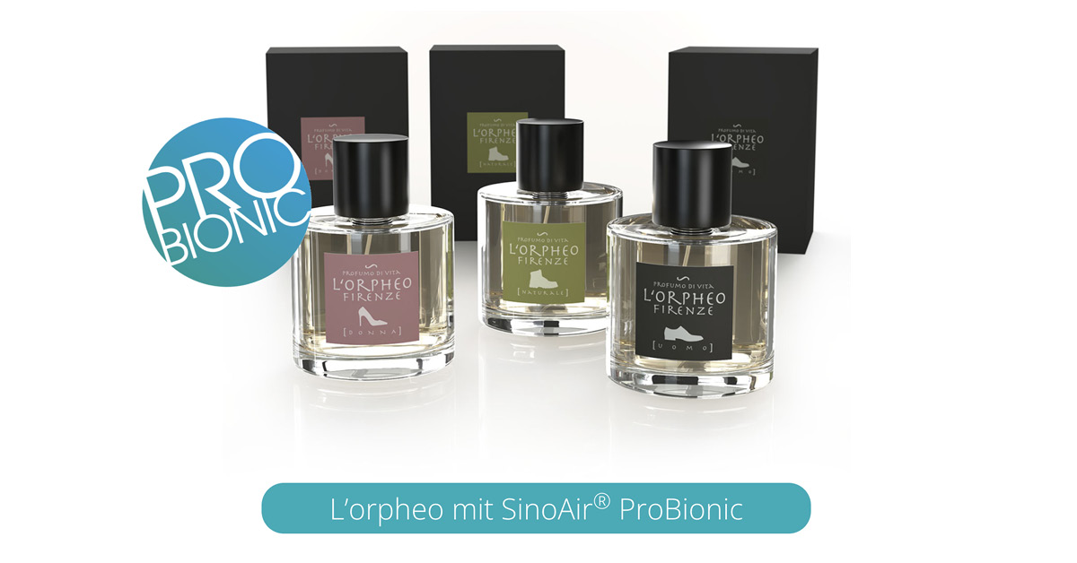 L'orpheo Schuhparfum mit edlen Düften und Probiotika gegen Geruch